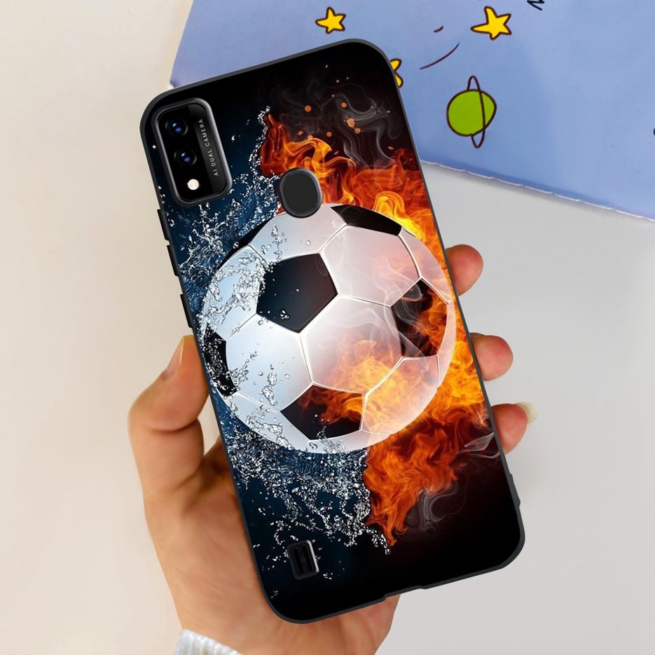 Чехол для ZTE Blade A51 A71 Новый модный окрашенный задний чехол Ударопрочный чехол для телефона для ZTE Blade A71 A7030 BladeA51 Мягкий ТПУ Fundas