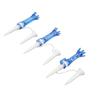 3pcs Flexible Golf Tees Set with 8 Claws Wear Resistance Portable Golf Training Ball Tees