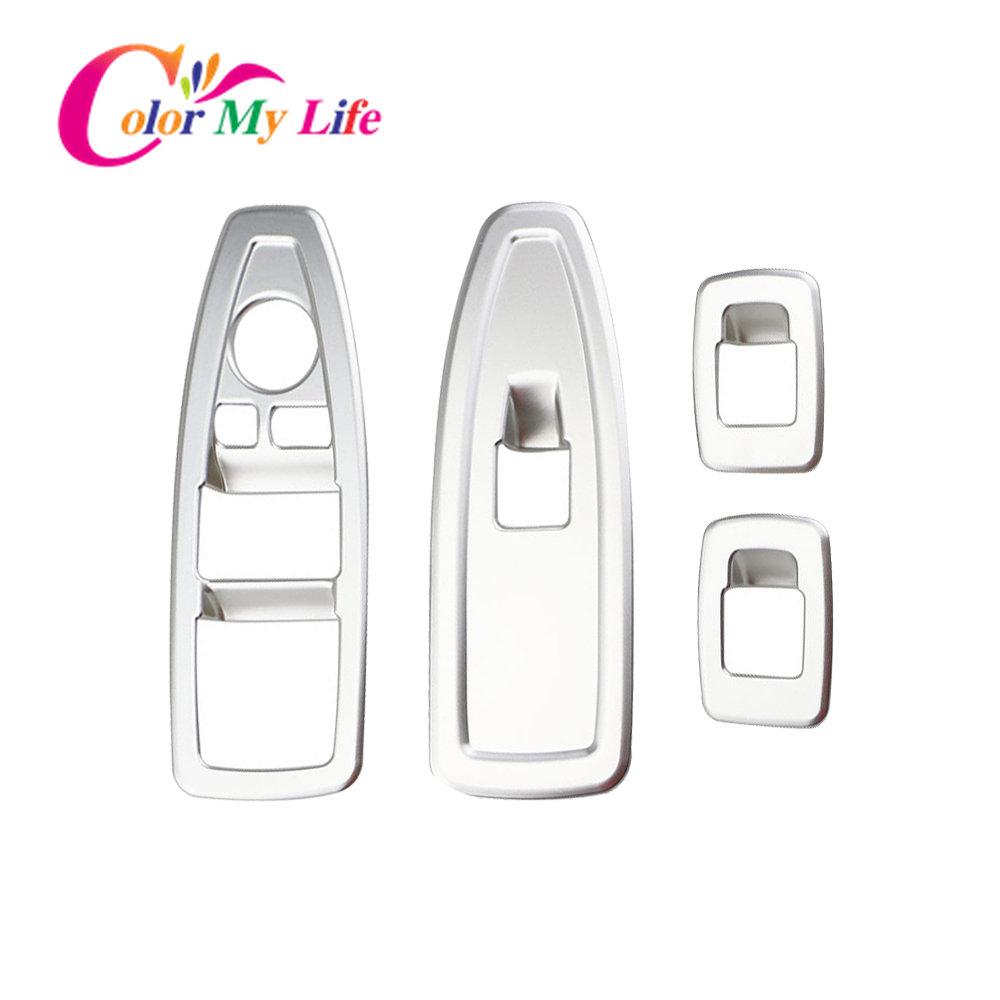 Защитная крышка панели оконного переключателя, накладка на ручку окна, наклейка с блестками для BMW X1 F48 LHD 2015-2022