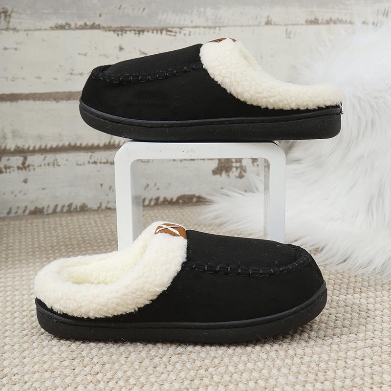 Теплые зимние женские тапочки Slient Ladies Slippers Искусственный мех женские тапочки Домашняя комфортная обувь Женская обувь для гостиной