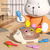 Educational Fine Motor Toys for Toddlers 1-3 Years - Hedgehog Hand-Eye Coordination Puzzle
