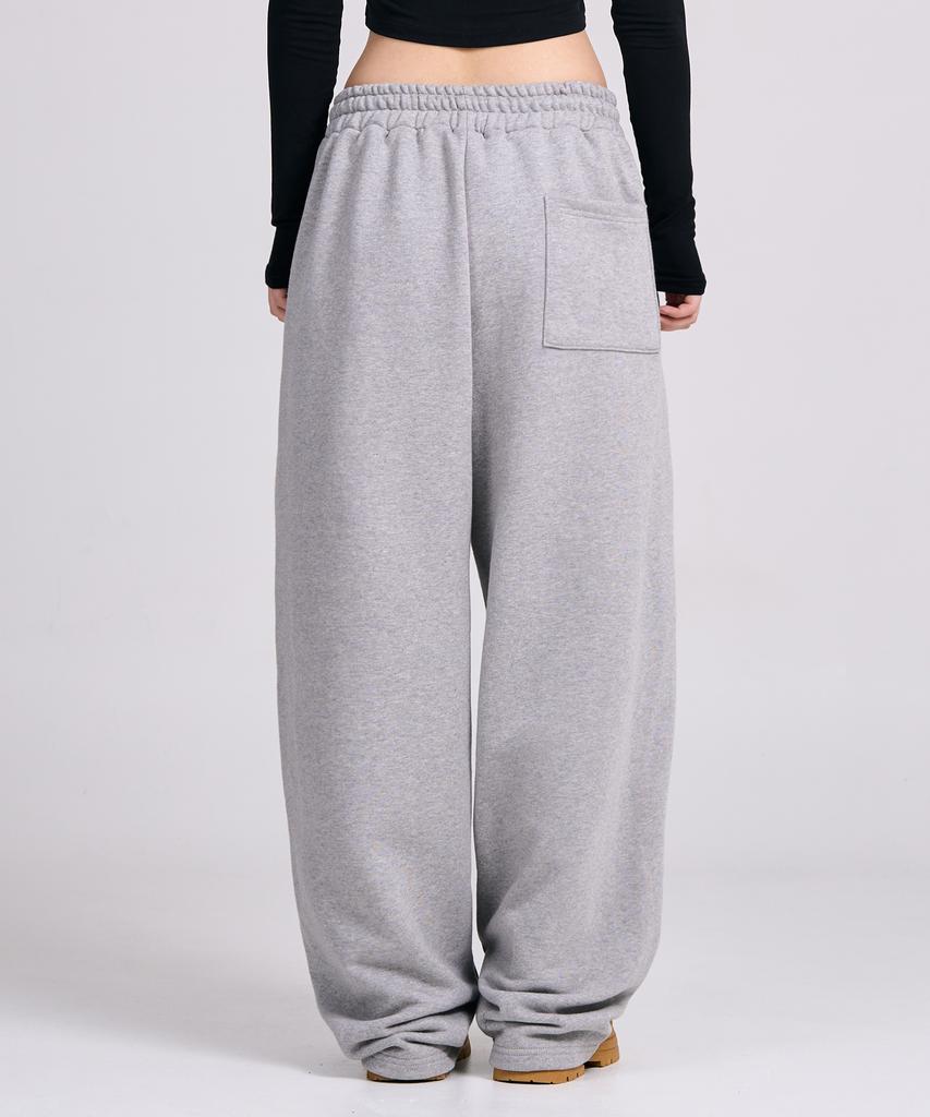 Штаны Osillos D20 с одним защипом, широкие, свободный крой, меланжевые
