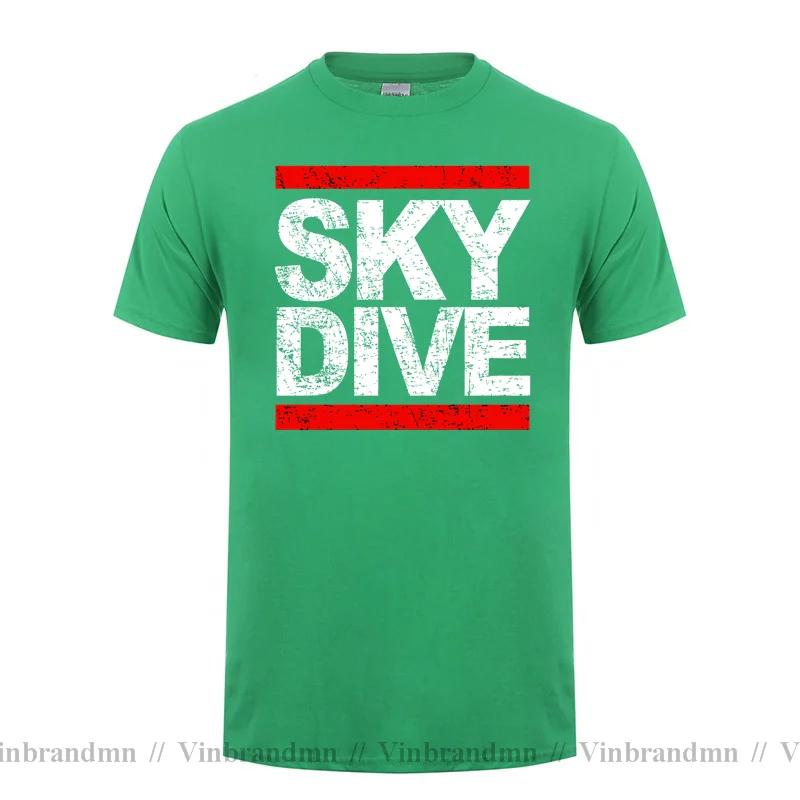 Vinage Distressed Skydiving Skydive T Shirt Unisex Funny Sky Diver Tshirt Paragliding Parachu Paraglider Tees Graphic Tops Tshirt