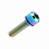   Alloy   Tapered   Screw With Washer For Mountain Bike(colorful)