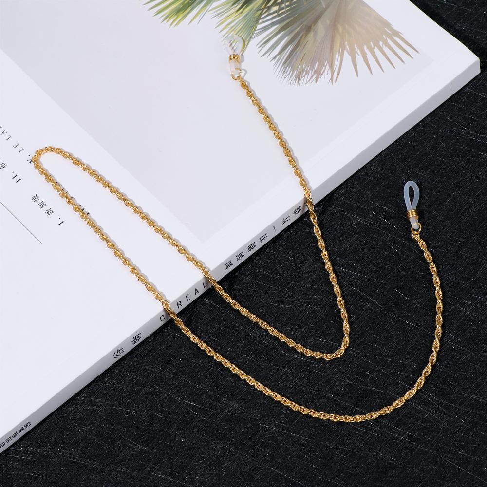 Non-slip Reading Glasses Metal Glasses Chain Eyeglass Lanyard Glasses Necklace Eye Wear Accessories