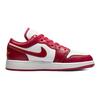 Кроссовки Air Jordan 1 Low GS Cardinal Red Kids Noble-Red White University-Gold 553560-607