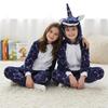 Piżama Onesie Kigurumi Kostium Gwiazdki Jednorożec  Dzieci 135 - 145Cm