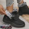 Waterproof Snow Boots for Women Fashion Faux Fur Plush Winter Ankle Boots Woman Comfortable Non-Slip Warm Cotton Padded Shoes