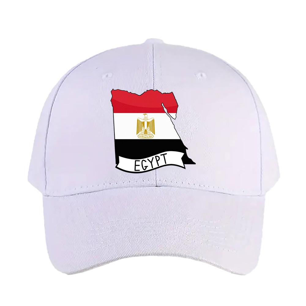 Egypt Flag Map Woman Man Baseball Cap Adult Adjustable with Curved Brim Hiking Fishing Hat trucker cap Summer Fashion