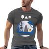 Love Death And Robots Three Robots Tshirt Black Cotton Tshirt Plain For Unisex Package Unisex T Shirt Heavy Cotton Tshirt