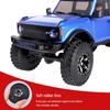 Clip-On Wheel Hub 1/24 Crawler Tires with Sponge, 53x17mm Model Car Tires