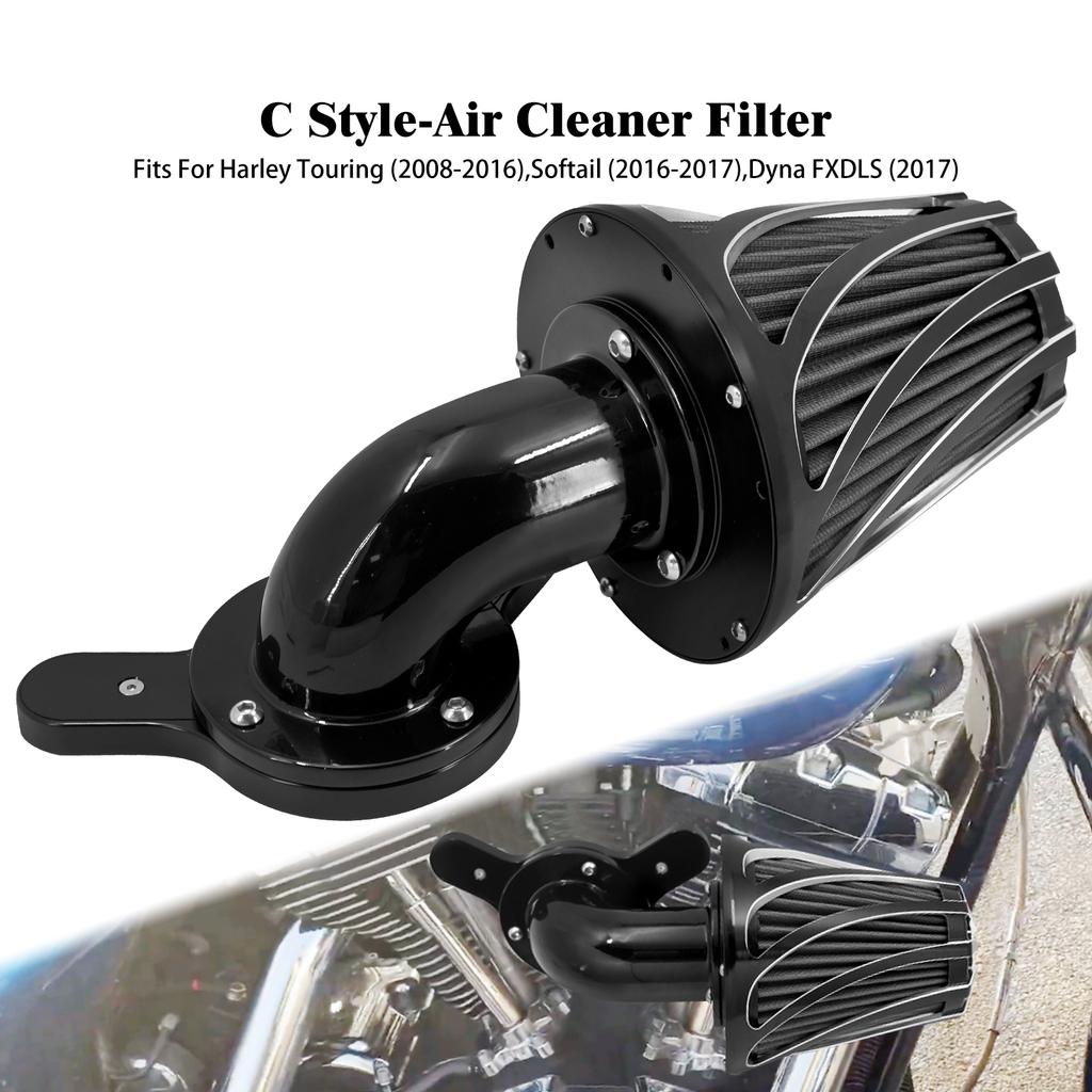 Motorcycle Air Cleaner CNC Intake Air Filter For Harley Softail Breakout Fat Boy FXLR FL Touring Glide Road King Sportster Dyna