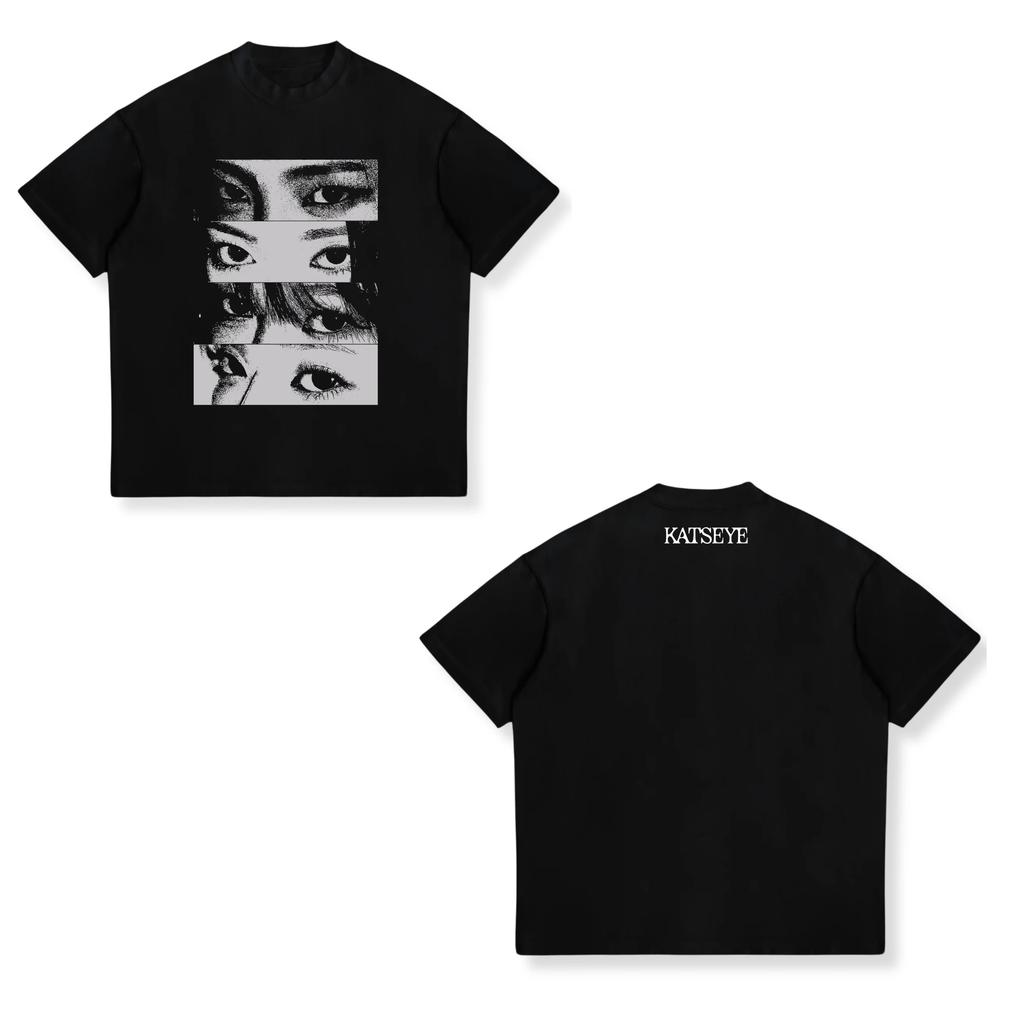 Retro Katseye Beautiful Chaos Tshirt Kpop Tee Gift for Women Unisex Oversized Graphic Short Sleeve Shirt Unisex Unisex Women Clothing