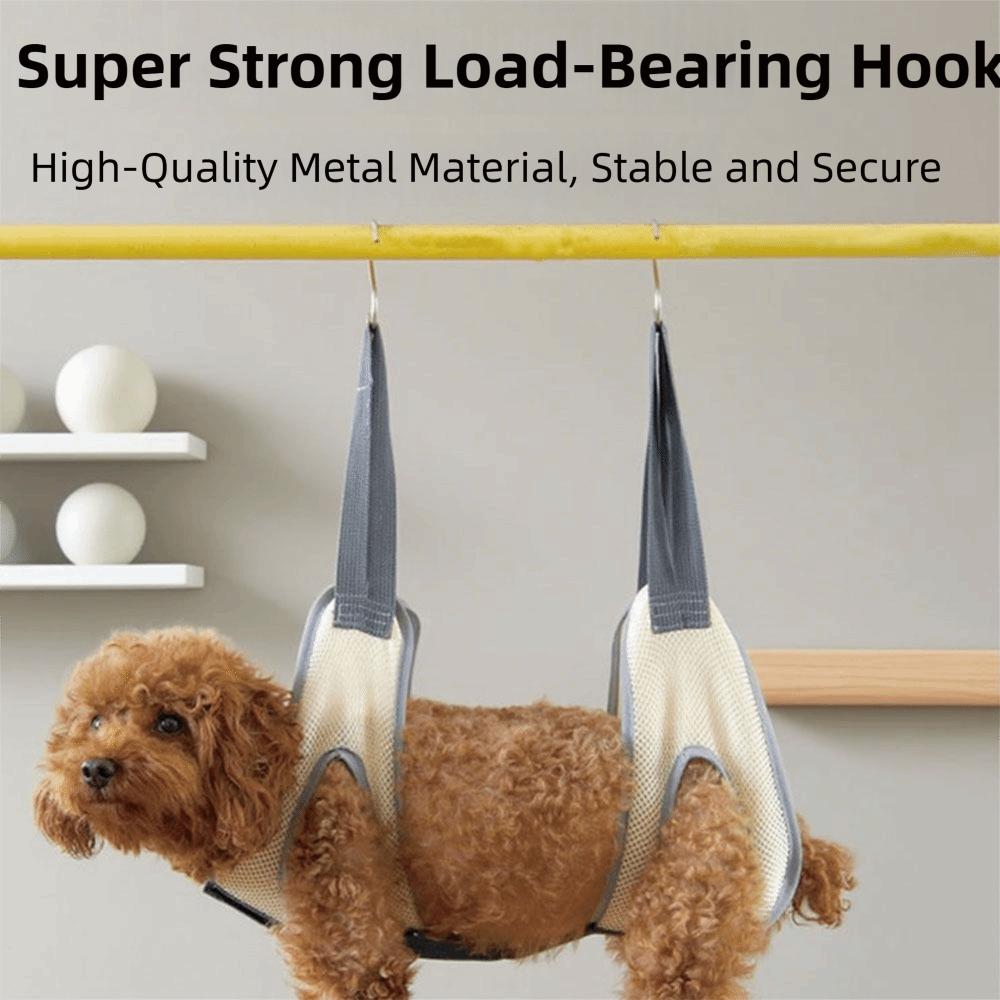 Hanging Pet Nail Clip Bag Elastic Pet Hammock Restraint Bag Cat Grooming Hammock Cat Supplies