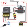 Универсальное беспроводное реле отключения аккумулятора автомобиля 12 В, главный выключатель, пульт дистанционного управления 1x