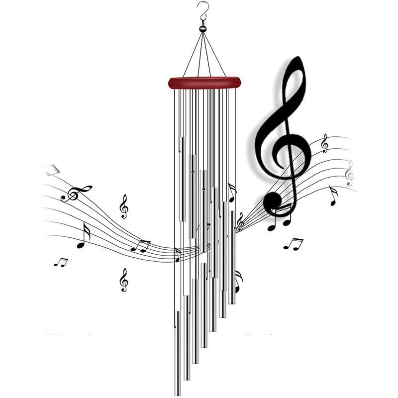 Сочувствие колокольчикам на открытом воздухе, подарочное украшение с колокольчиками для дома, патио, сада, улицы, женского дня, дня матери и подарков на день рождения