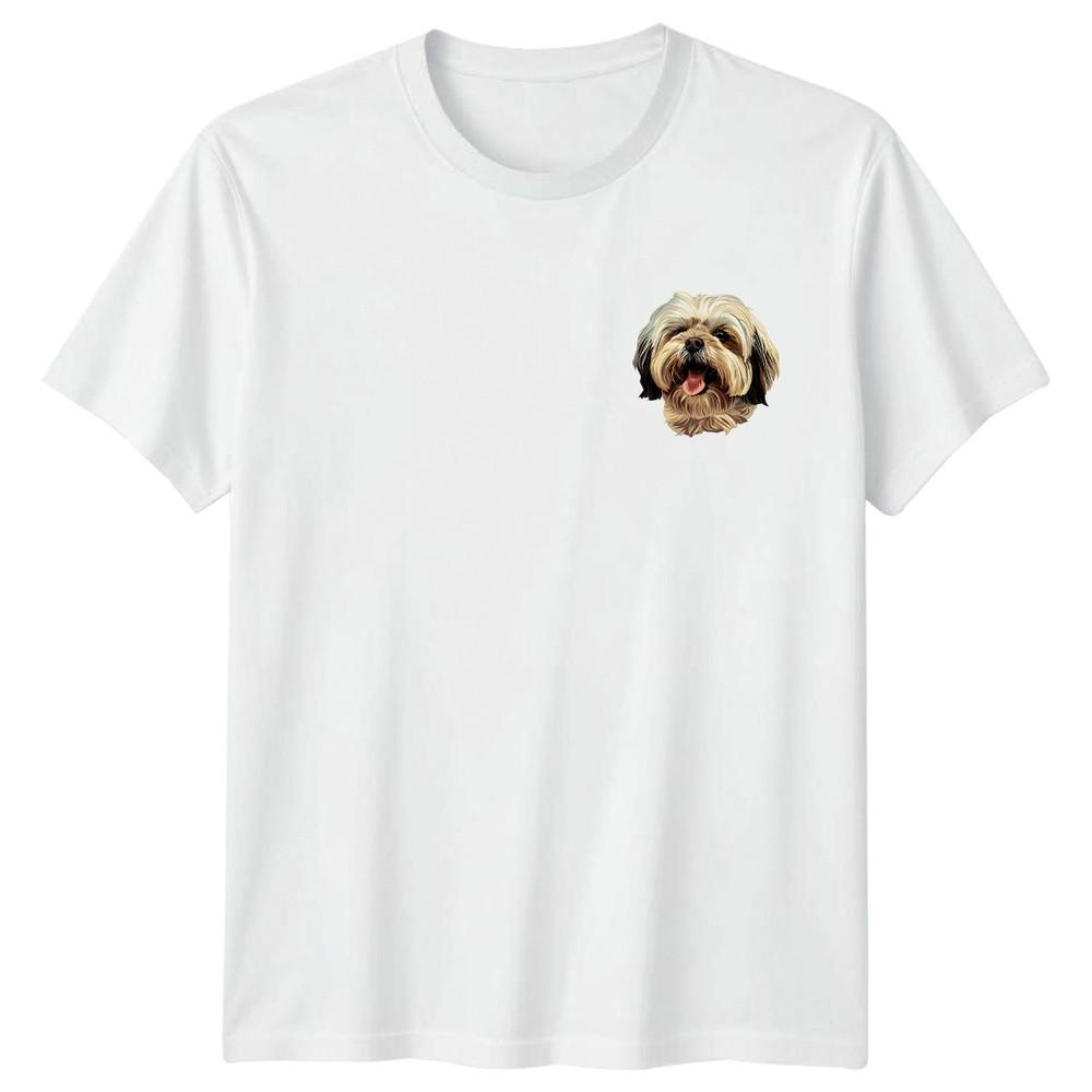 Shih Tzu Dog Animals Unisexs T Shirt Unisexs Tee Graphic Unisex Top Pet Lover