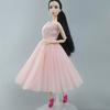 Розовое короткое балетное платье для куклы Барби, одежда, вечернее платье, наряды, наряды для кукол Барби 1/6, аксессуары для кукол BJD, игрушки