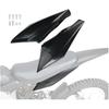 Motorbike Splash Mudguard Side Mudguard Second-Generation Longer Rear Mudguards Black for Light Bee X/S for eRide Pro SS 3.0 Electric Bike
