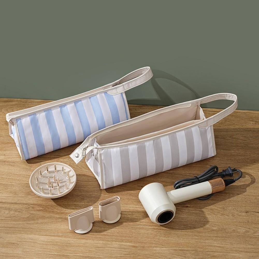 Zipper Closure Blow Dryer Storage Bag Water-Resistant Blow Dryer Pouch Travel and Vacation Storage