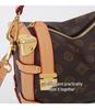 European & American Retro Monogram Crossbody Pillow Bag - Versatile Handbag for Women