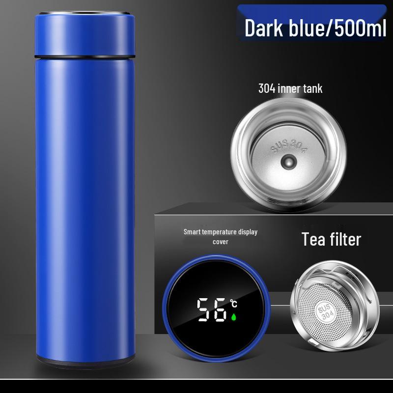 304 Stainless Steel Smart Insulated Cup with Temperature Display - Office Water Cup & Custom Logo Gift