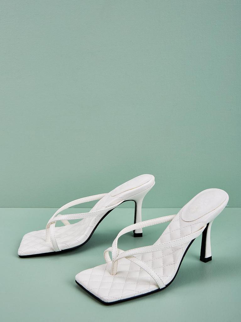 Женские босоножки на шпильке и шлепанцы Plus Size 2025 - Сексуальные туфли на высоком каблуке для Европы и Америки