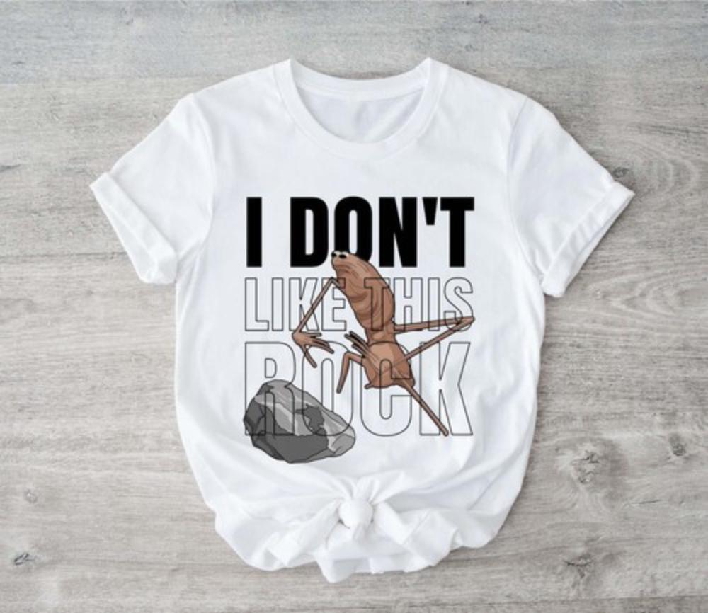 I dont like this rock band tshirt with the Marcus Worm meme design Pure cotton casual unisex tshirt streetwear yk top
