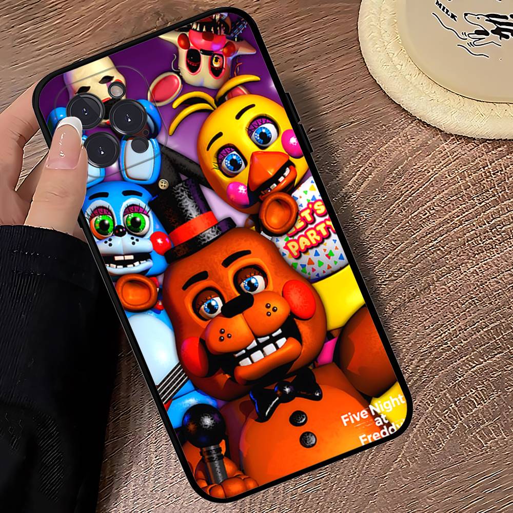 Чехол для телефона Five Nights At Freddy's для iPhone 14 Plus 13 Mini 11 16 15 17 Pro Max Защитный Ударопрочный