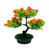 Pine Greeting The Guests Orange Simulated Fruit Potted Office Decoration Desk