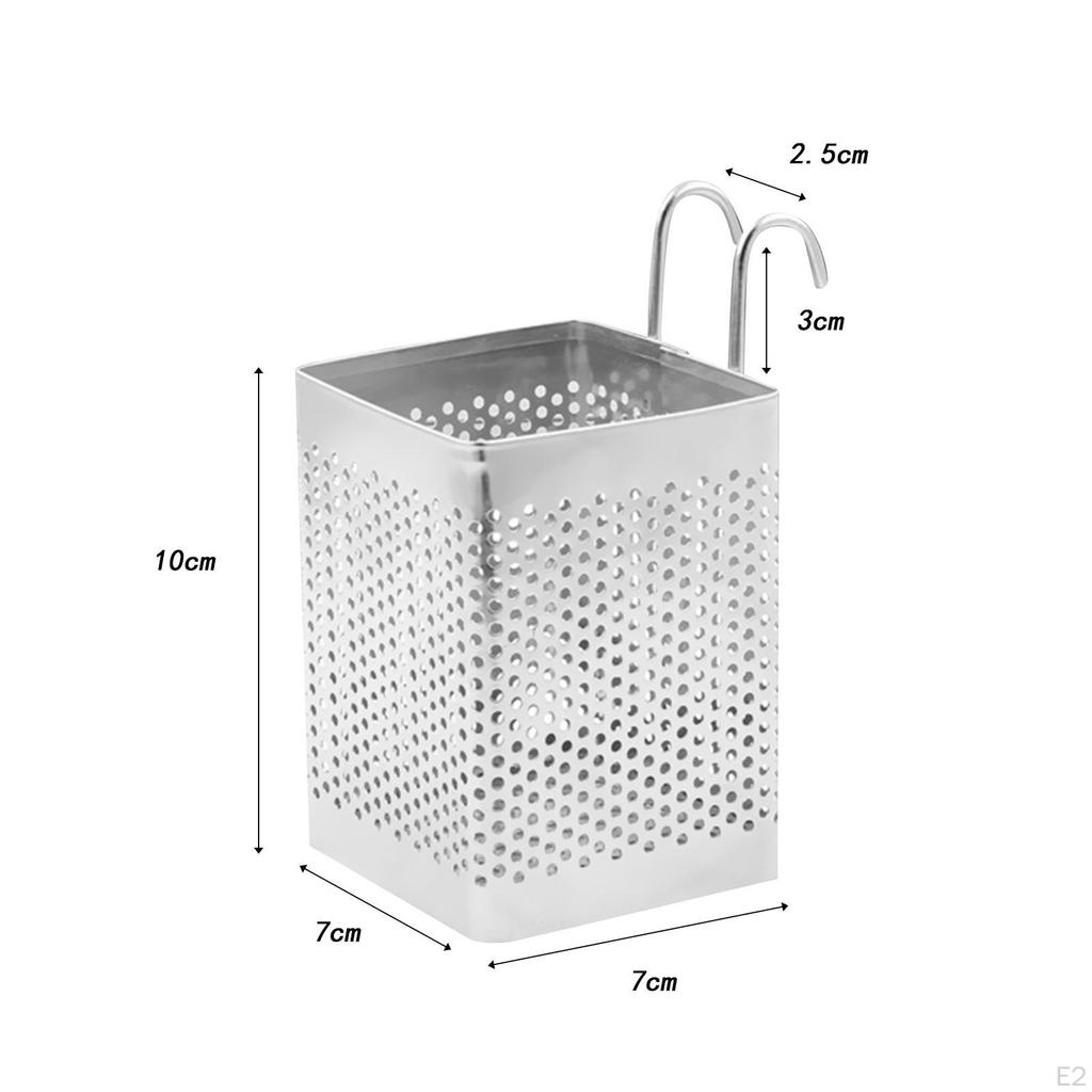 Клетка для палочек для еды, держатель для кухонных принадлежностей, прочные ящики для хранения столовых приборов, сушилка для ванной комнаты