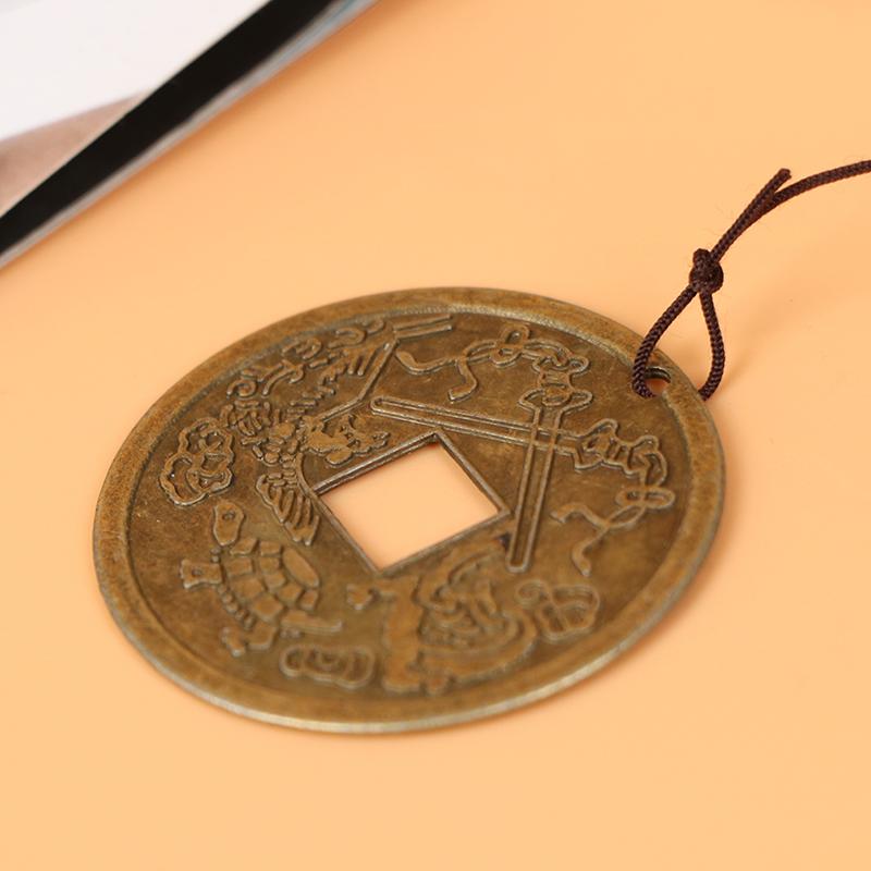 Большие уличные счастливые колокольчики для удачи, подвесное украшение для домашнего сада