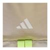 Adidas Fashion Minimalist Color Block Versatile Plaid Fabric Backpack Unisex Backpack Brown KS0246
