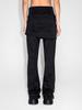 YEEL Logo Patch Skirt Pants Black