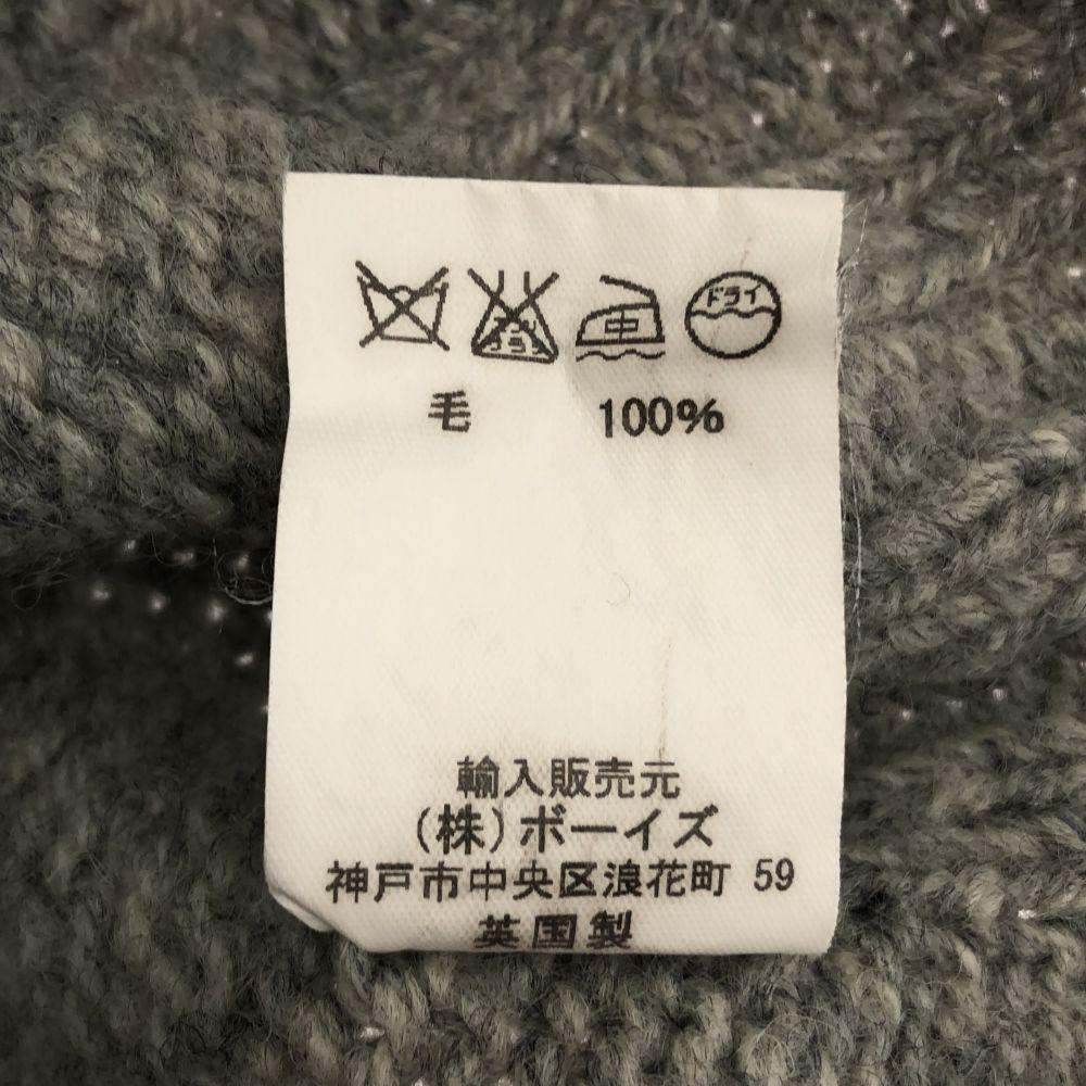 Лоуренс Дж Смит Вязаный из британской шерсти Лучший серый Женский Б/у