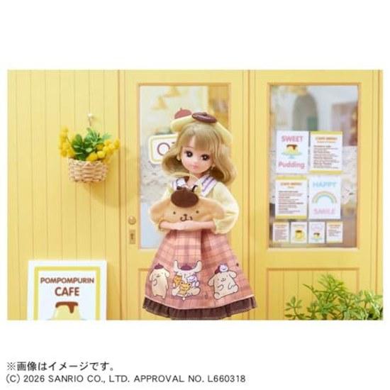 Takara Tomy Licca-chan Doll Pompompurin Daisuki Dress-Up Play Toy Ages 3 Up