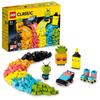 LEGO Classic Idea Части (Неоновый цвет) 11027 Игрушечный блок Подарок Образовательный Творческий Мальчики Девочки Возраст 5+