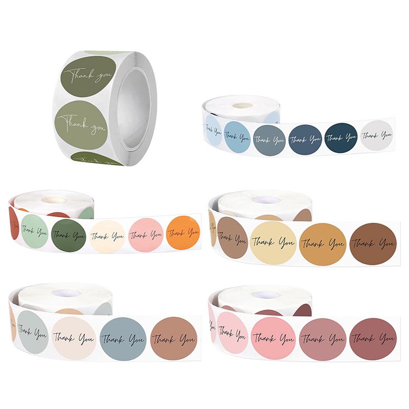 500Pcs Thank You' Stickers For Small Business Wedding Gift Seal Shipping Labels Envelope Decor Sticker Stationery Supplies
