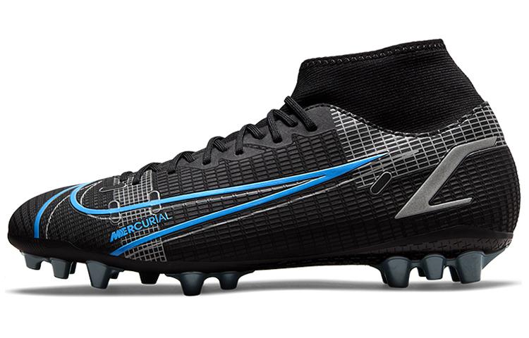 Nike Mercurial Superfly 8 Academy Ag Искусственная трава 'Черный Синий' CV0842-004