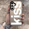 Подарок для пары Чехол для телефона Для Samsung Galaxy S26 S25 S22 S24 S23 Ultra Plus FE A56 A55 A54 A36 A35 A34 5G Жесткий ПК Ударопрочный Чехол