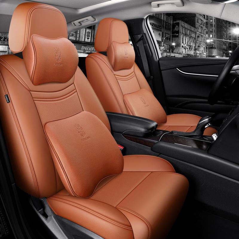 Buick Regal, Excelle, GL6, Encore - Genuine Leather Car Seat Cushion, All-Season Universal Fit