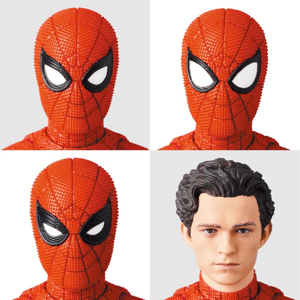 MAFEX No.194 SPIDER-MAN UPGRADED SUIT (NO WAY HOME) Approx. 150mm Tall Non-scale Pre-painted Action Figure
