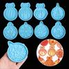 Grade Resin Crafts Ornament Pendant Xmas Christmas Decoration Clay Molds Silicone Mold Epoxy Mold