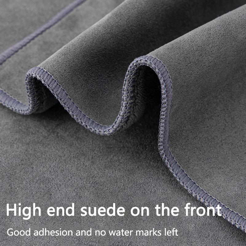 1PC Car Logo Wash Microfiber Towels Cleaning Drying Cloth For Volvo XC60 V50 V40 XC90 V90 V60 EX90 S90 XC40 C40 Auto Accessories