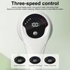 Electric Bath Brush with 5 Brush Heads Waterproof Rechargeable Long Handle Design 3-Speed Rotation Shower Massage Brush