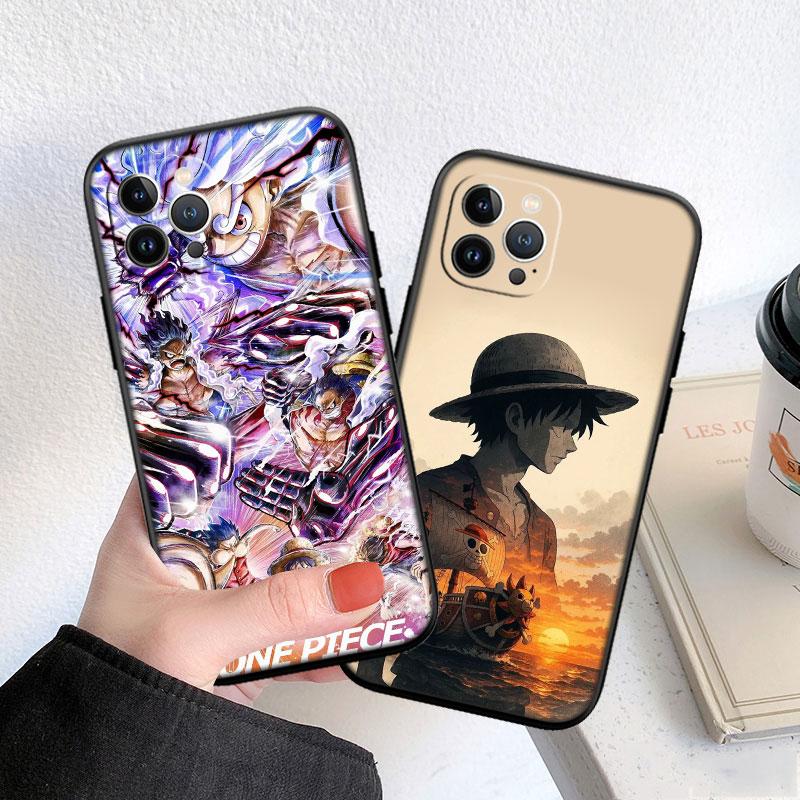 One Piece Luffy Nami Soft Shell Phone Case for OPPO A3 Pro A72 A74 A76 A77 A77S A78 A79 A94 A95 A18 A40M A58
