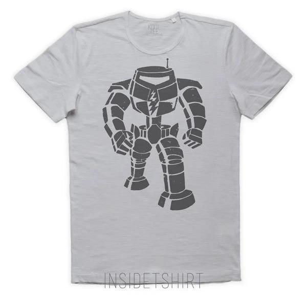 SHELDON ROBOT T-shirt Tops Tees Unisex Vintage Bot Comic Jersey Big Bang Theory T-shirt Tops Tees Unisex MAN