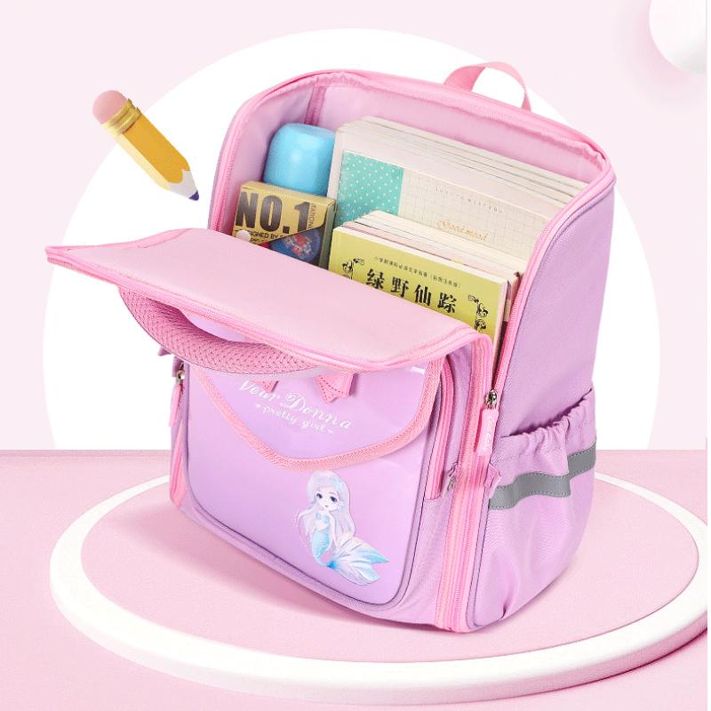 Новый студенческий непромокаемый детский школьный рюкзак с принтом для девочек и мальчиков, студенческий рюкзак начальной школы, большой вместительный рюкзак, школьная сумка