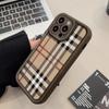 Клетчатый чехол для iPhone 12, 13/14 Pro, 16, 17, 17 Pro Max