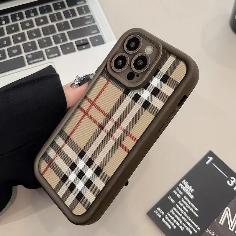 Клетчатый чехол для iPhone 12, 13/14 Pro, 16, 17, 17 Pro Max